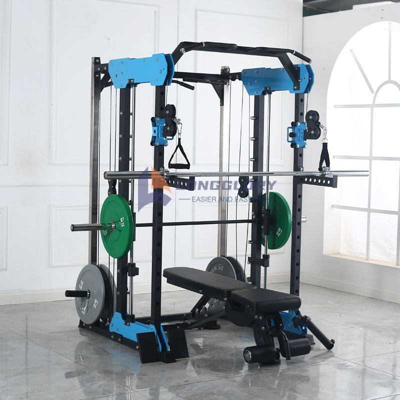 Какви мускули може да тренира багажника на Smith Machine?