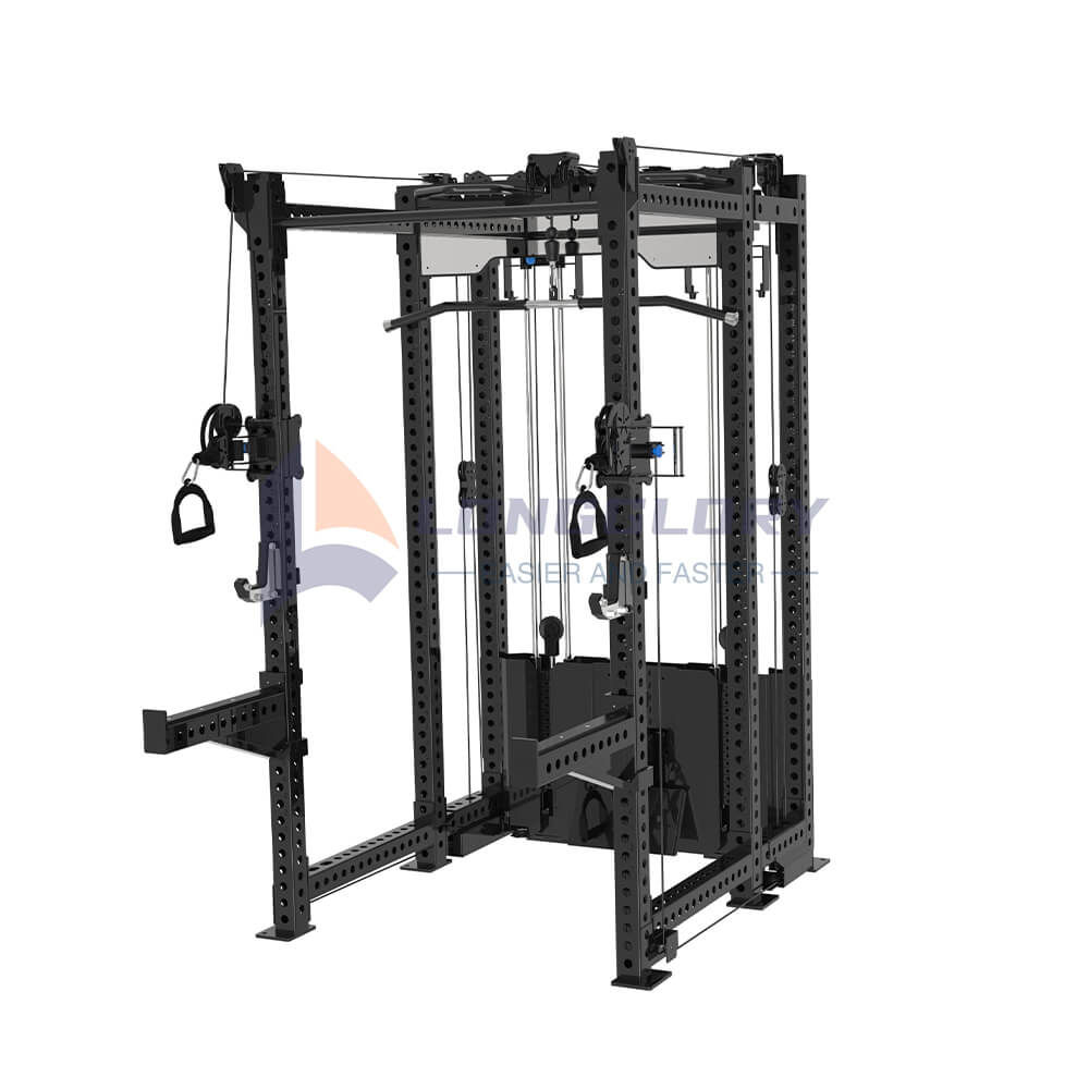 Power Gym Rack Cable Crosser Trainer