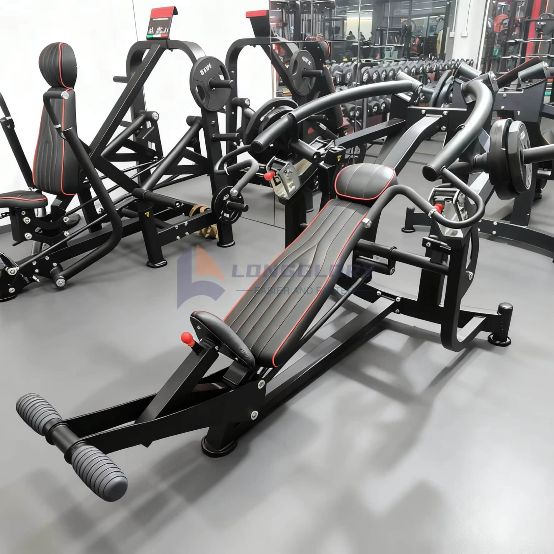 Супер наклонена преса за гърди